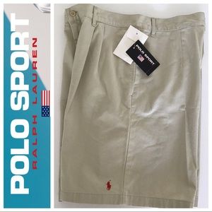 RALPH LAUREN POLO SPORT TAILORED BERMUDA KHAKI SHORTS SIZE …